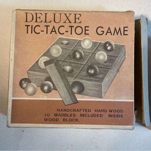 Vintage Old school parlor games for learning a dummy and DELUXE tic tax toe - Picture 10 of 14